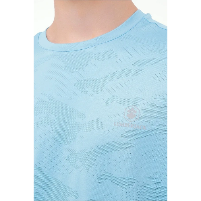 Lumberjack ML TED 11C-PRF1002 4FX T-Shirt Mavi