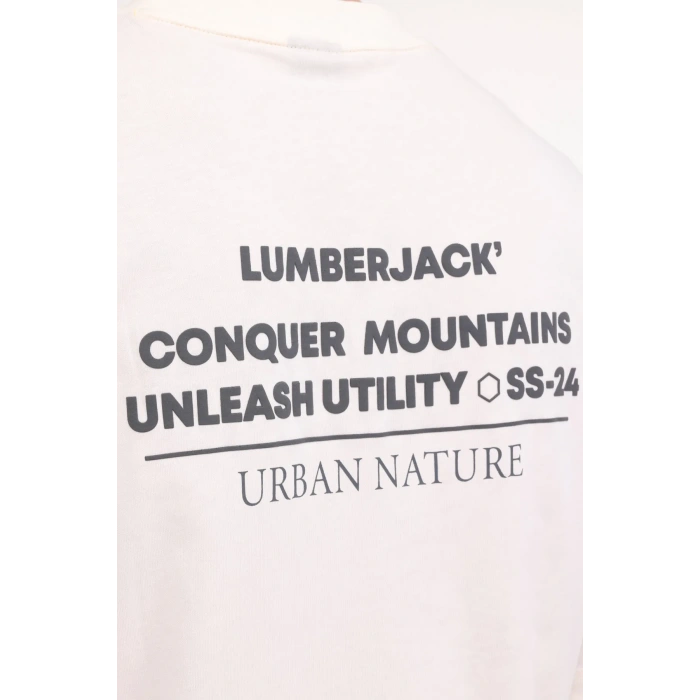 Lumberjack ML Uthar 11UT1009 T-Shirt Ekru