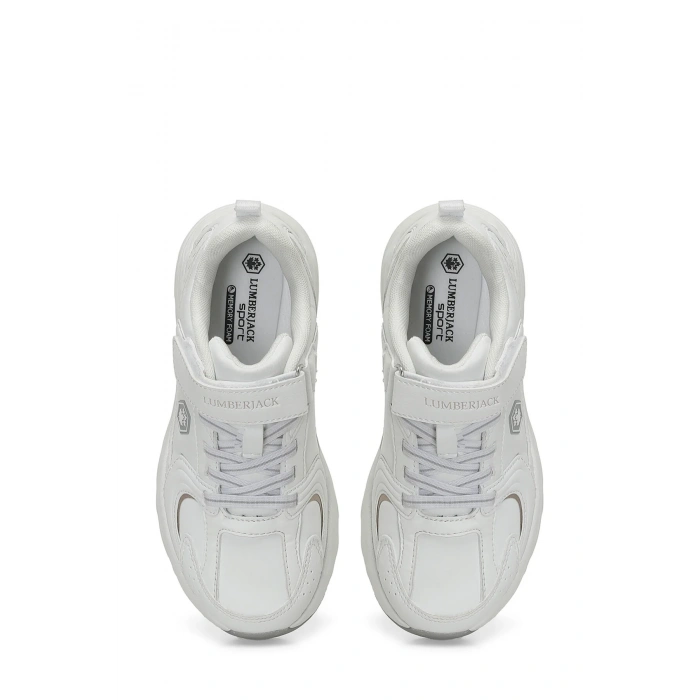 Lumberjack Pol Pu Jr 4PR Beyaz (31-35)