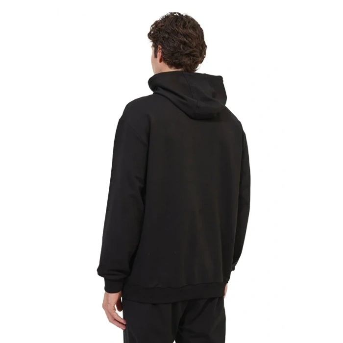 LUMBERJACK SN73 HOODIE 6PR SİYAH KAPŞONLU SWEAT