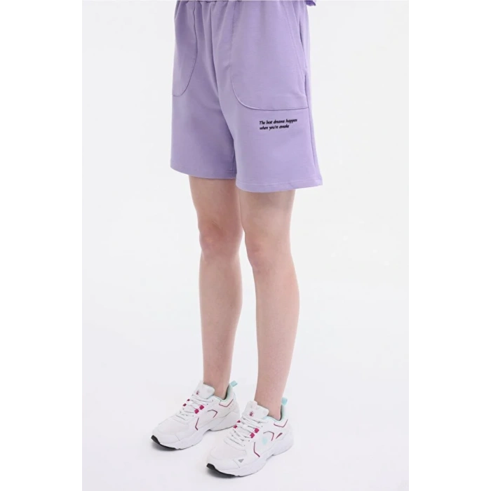 Lumberjack WB Anna 20SL19 5FX Mor Şort