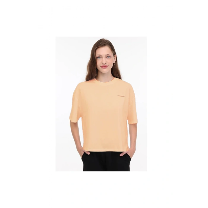 Lumberjack WB Boxy C Neck 11GF601 4 Fx Somon