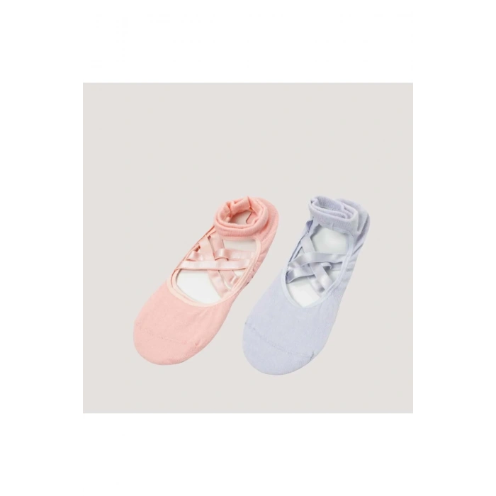 LUMBERJACK WB WELL 2Lİ 31BBT Mor-Pmb Çorap