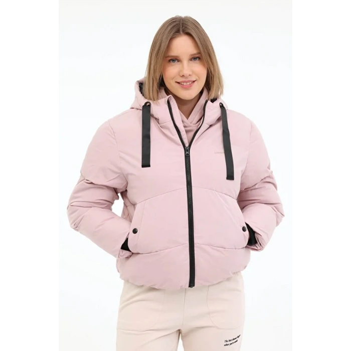 Lumberjack WL NORA 4PR Kadın Kısa Kaban Pembe