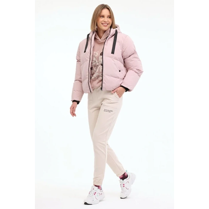 Lumberjack WL NORA 4PR Kadın Kısa Kaban Pembe