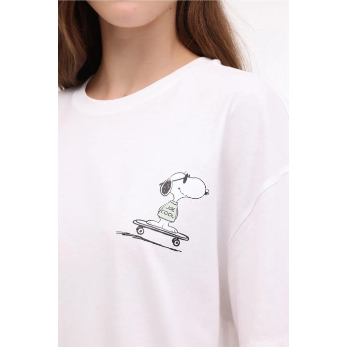 LUMBERJACK WL SALLY 11GFL1006 T-Shirt Ekru