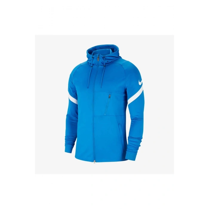 Nike CW5865-463 Fermuarlı Kapşonlu Mavi