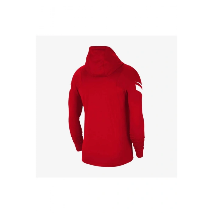 Nike CW5865-657 Fermuarlı Kapşonlu Kırmızı