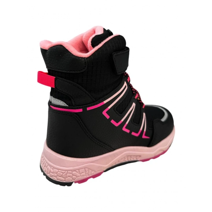 Pepino 1361 Kar Botu Siyah-Fuşya (26-30)