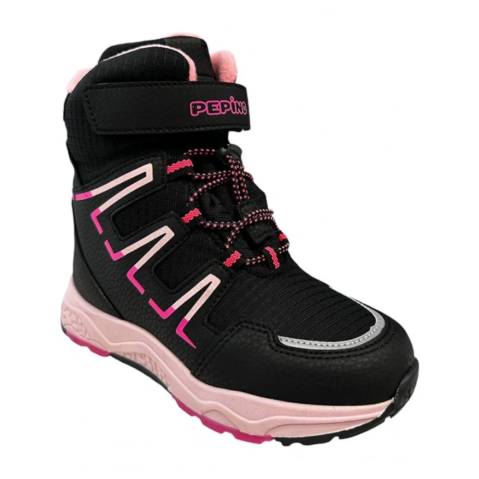 Pepino 1361 Kar Botu Siyah-Fuşya (26-30)