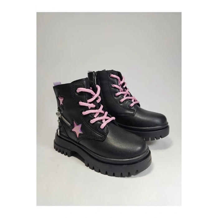 Pepino 1525 Bot Siyah Pembe (31-36)