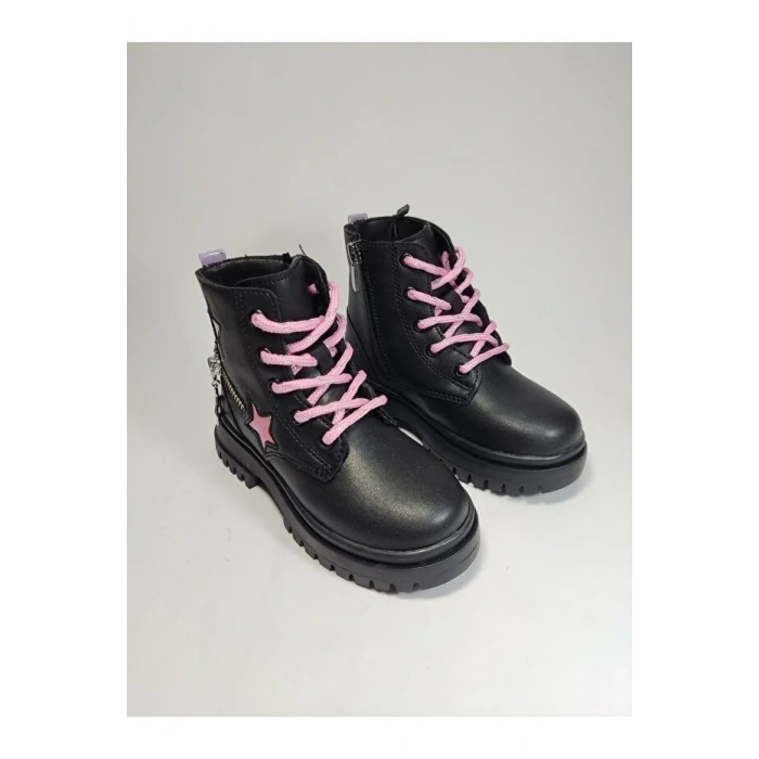 Pepino 1525 Bot Siyah Pembe (31-36)