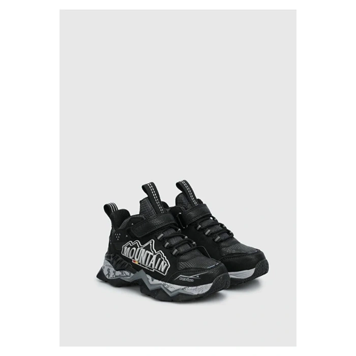 Pepino 1846 Trekking Bot Siyah Gri (31-35)