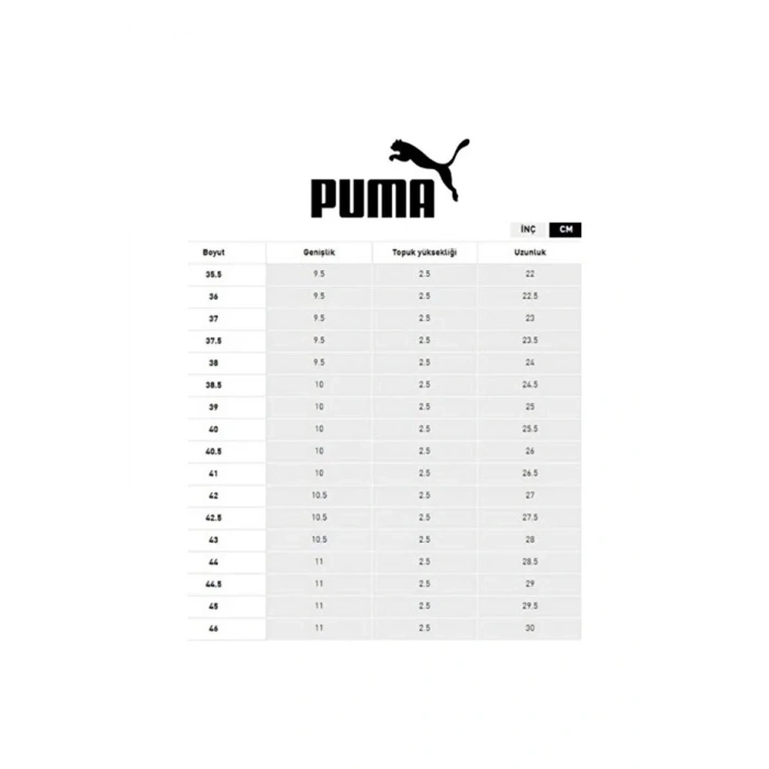 Puma Anzarun Lite TDP 405506-02 Siyah-Beyaz (36-40)