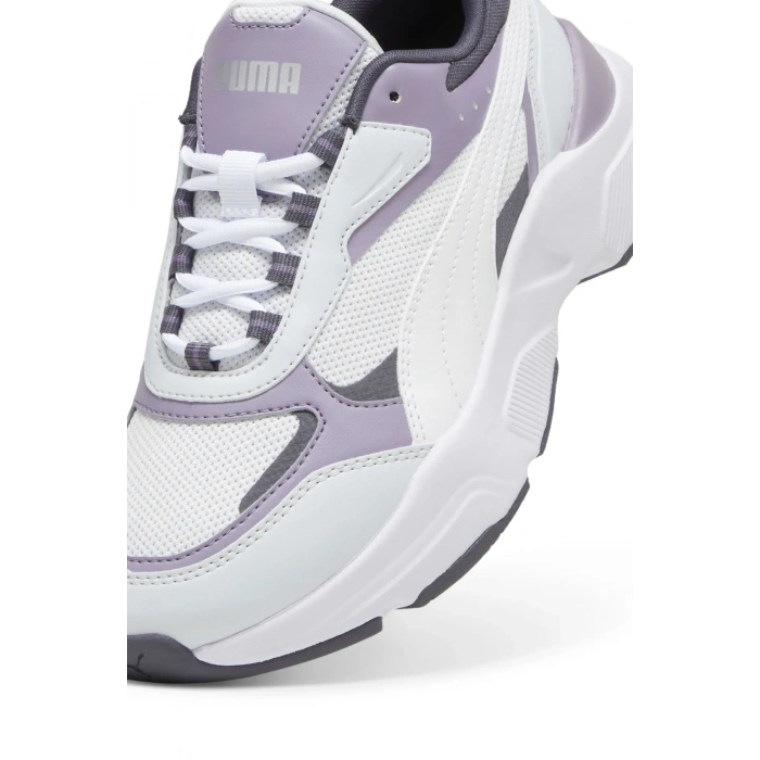 Puma Cassia 384647-23 Beyaz/Mor