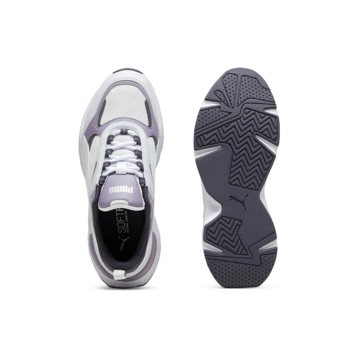 Puma Cassia 384647-23 Beyaz/Mor