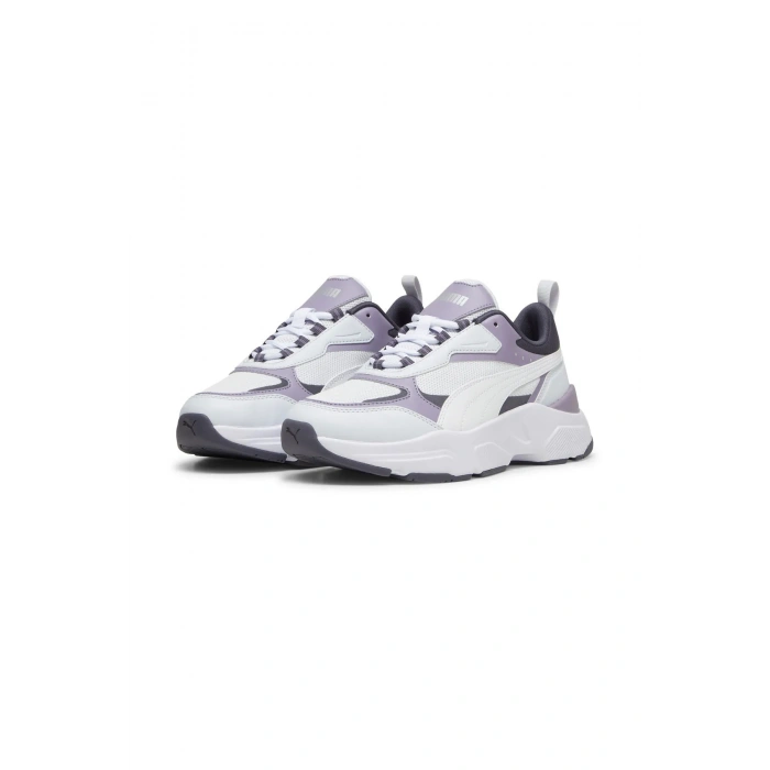Puma Cassia 384647-23 Beyaz/Mor