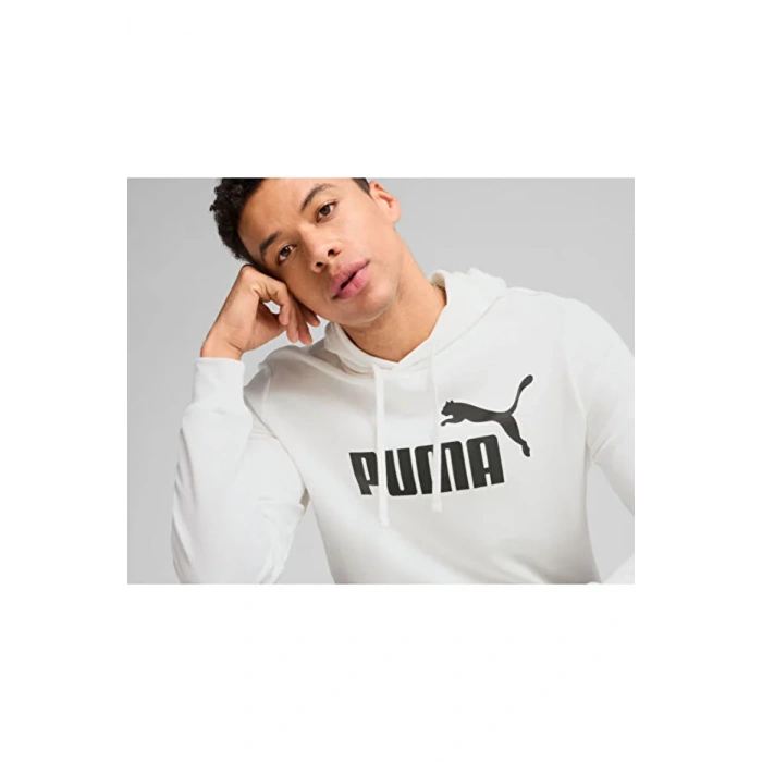Puma ESS No:1 Logo Hoodie 682572-02 Beyaz