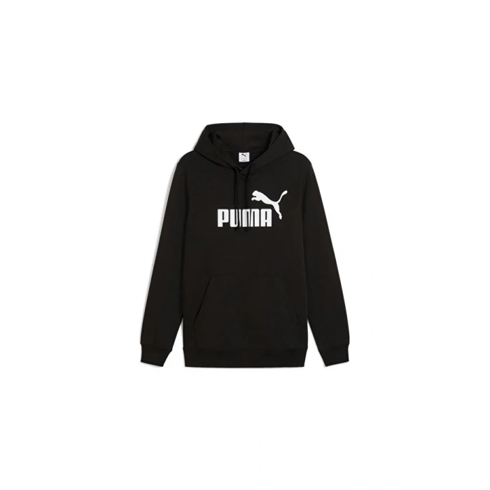 Puma ESS No:1 Logo Hoodie 682572-01 Siyah