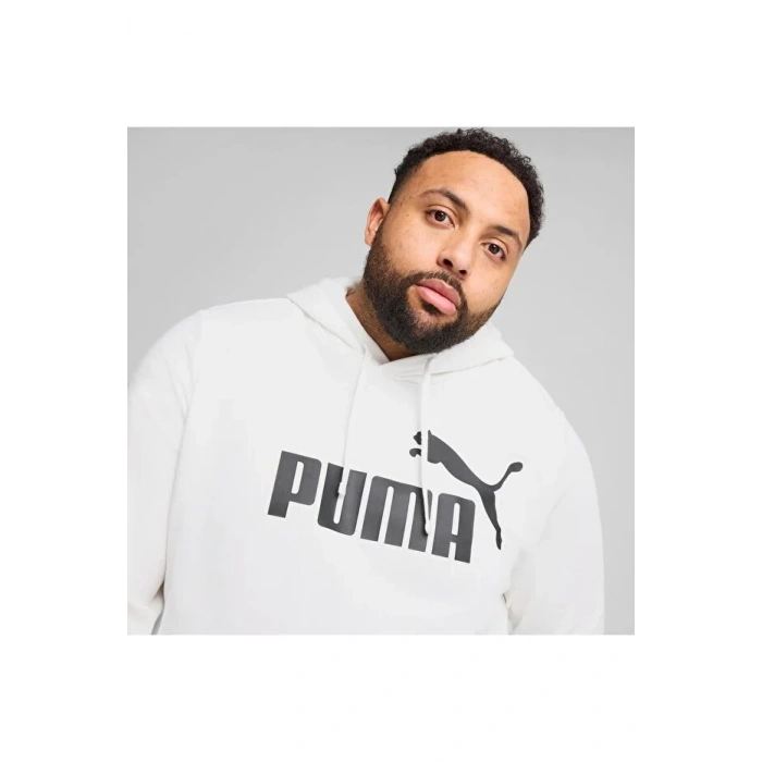 Puma ESS No:1 Logo Hoodie 682572-02 Beyaz