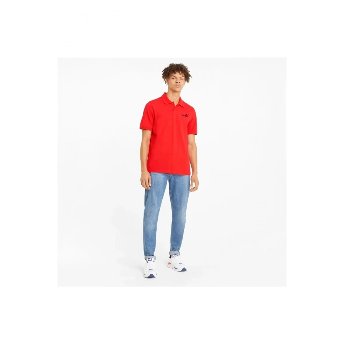 Puma Ess Pique Polo Kırmızı