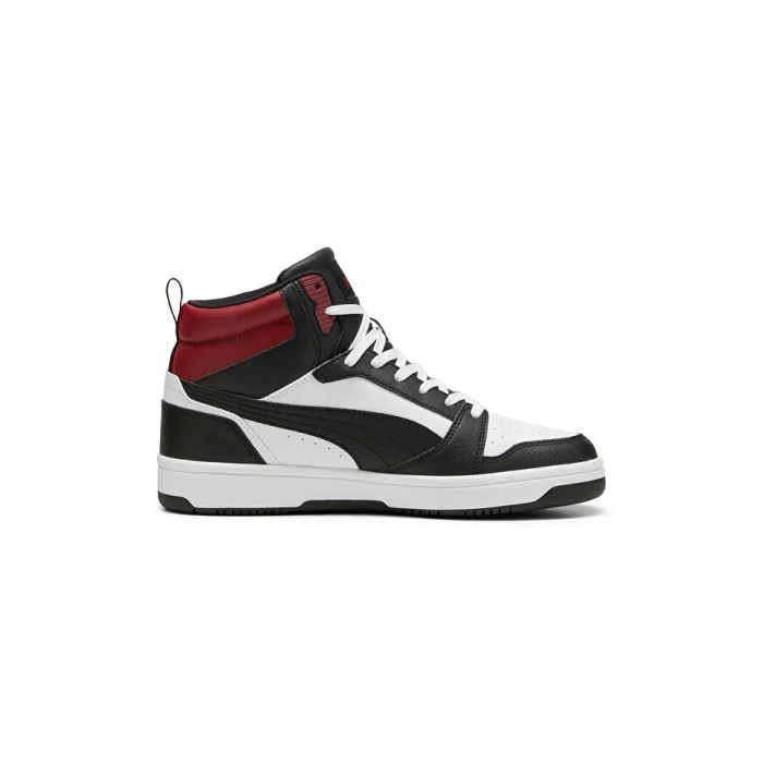 Puma Rebound v6 392326-24 Siyah Beyaz Kırmızı