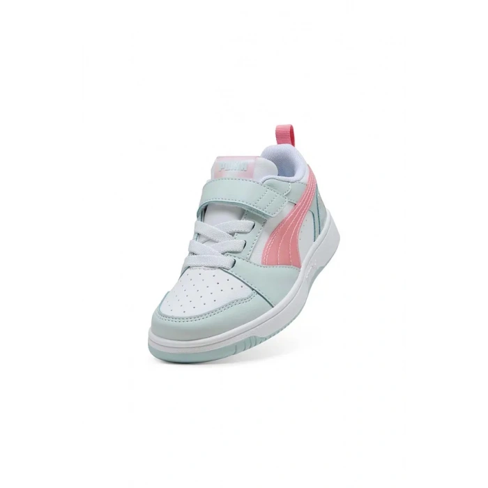 Puma Rebound V6 Lo Space Belle Beyaz-Mavi 402786-01 (28-35)
