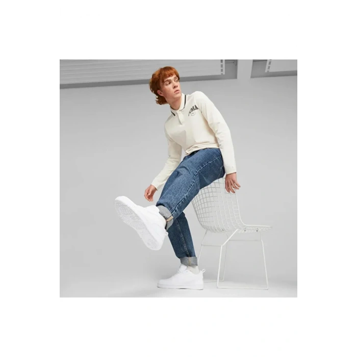 Puma Rebound v6 Low Beyaz 392328-03 (36-40)