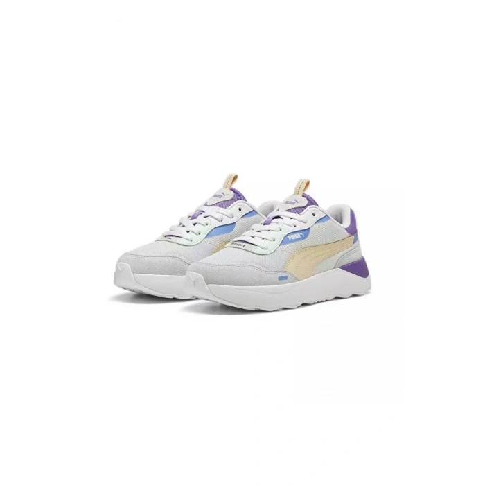 Puma Runtamed Platform Gri-Beyaz-Mor