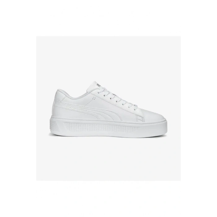 Puma Smash Platform 390758-01 Beyaz/Beyaz