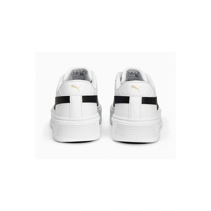 Puma Smash Platform 390758-04 Beyaz/Siyah