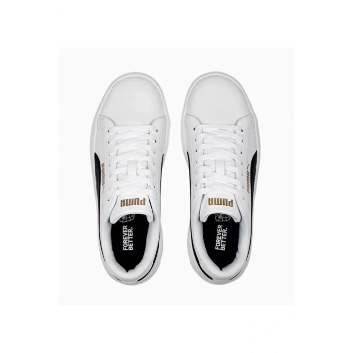 Puma Smash Platform 390758-04 Beyaz/Siyah