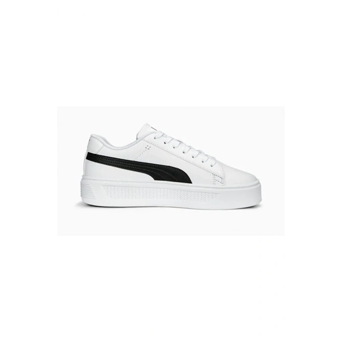 Puma Smash Platform 390758-04 Beyaz/Siyah