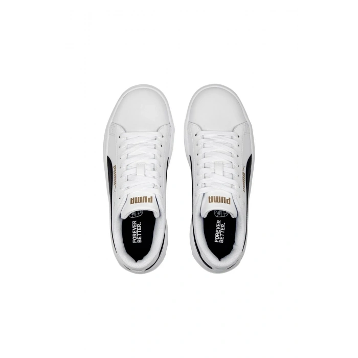 Puma Smash Platform 390758-04 Beyaz/Siyah