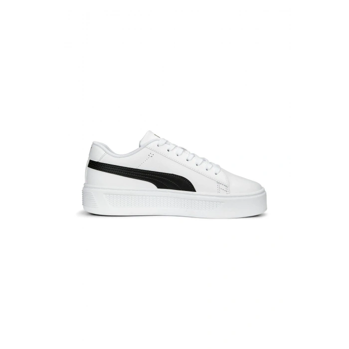 Puma Smash Platform 390758-04 Beyaz/Siyah