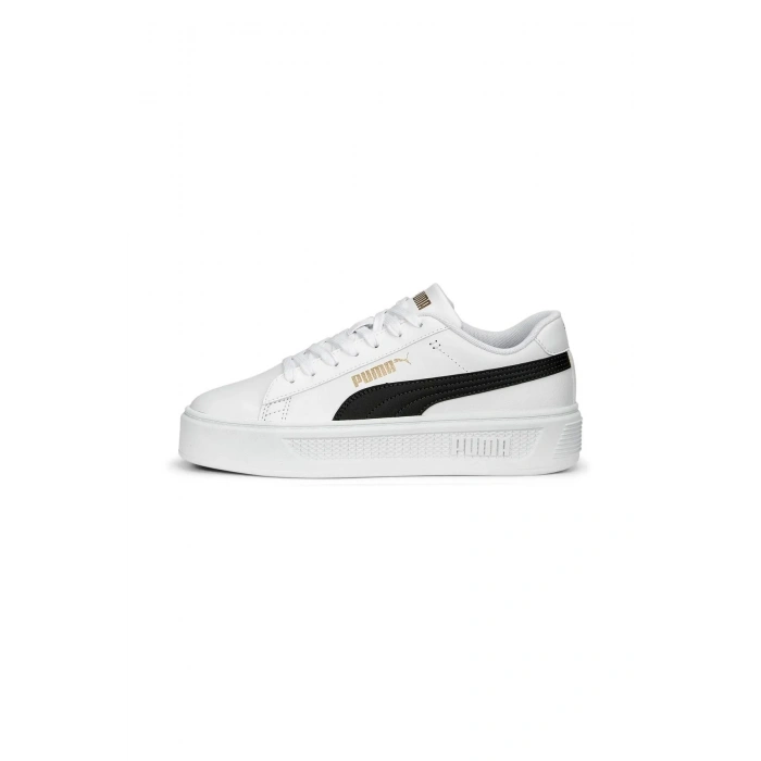 Puma Smash Platform 390758-04 Beyaz/Siyah