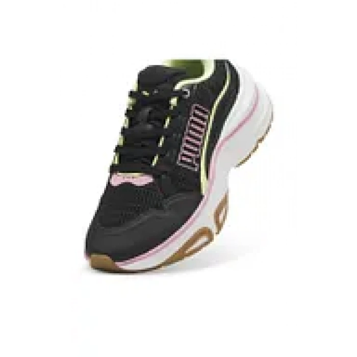 Puma Softride Divine 310163-07 Siyah-Yeşil-Pembe