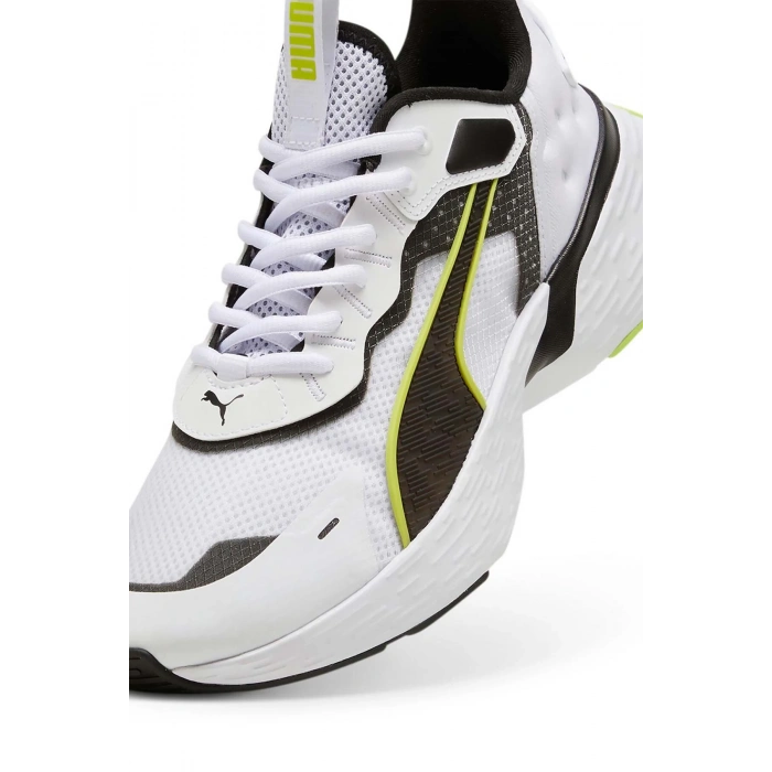 Puma Softride Sway Beyaz-Siyah-Sarı