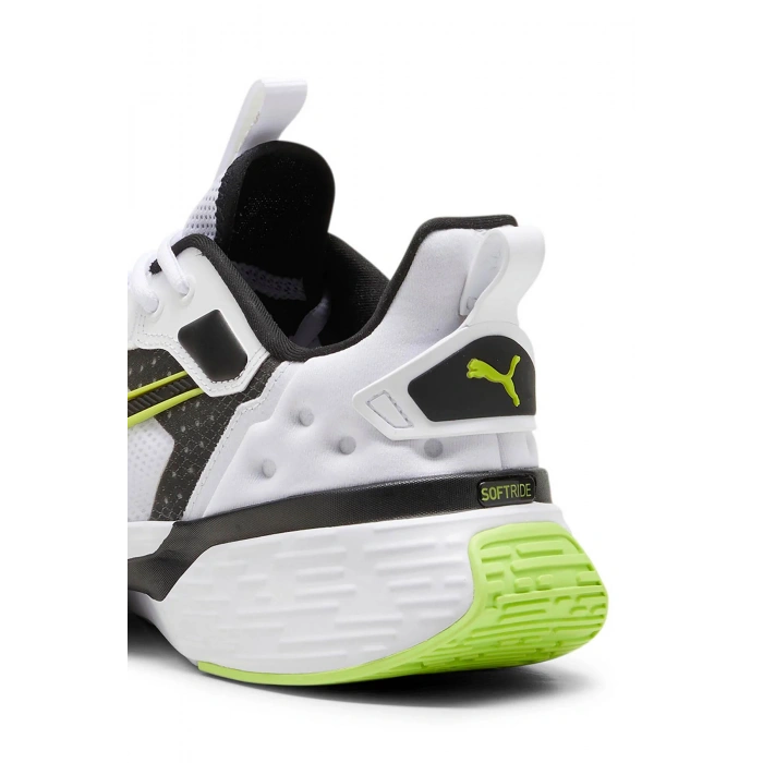 Puma Softride Sway Beyaz-Siyah-Sarı