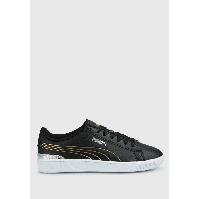 Puma Vikky v3 Metallic Shine Siyah-Altın