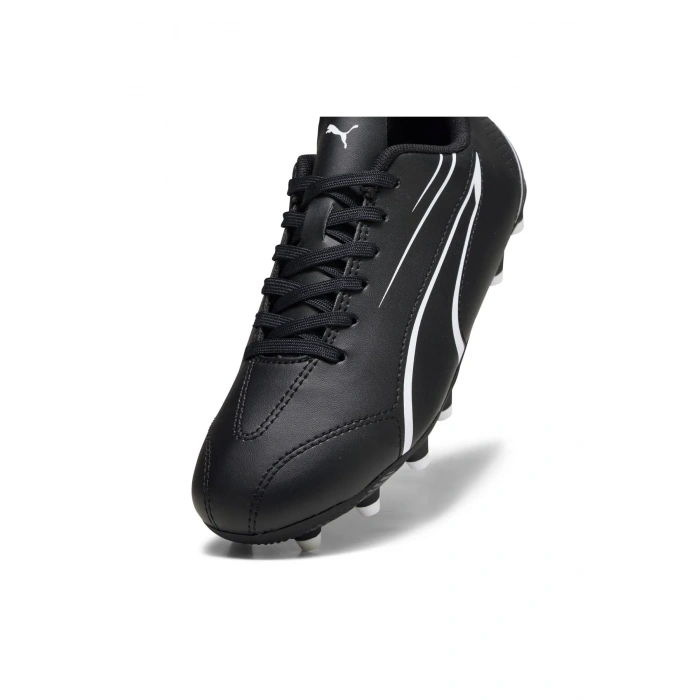 Puma Vitoria FG/AG Jr 107486-01 Siyah-Beyaz