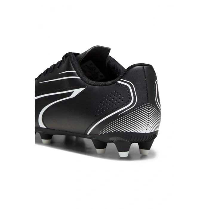 Puma Vitoria FG/AG Jr 107486-01 Siyah-Beyaz