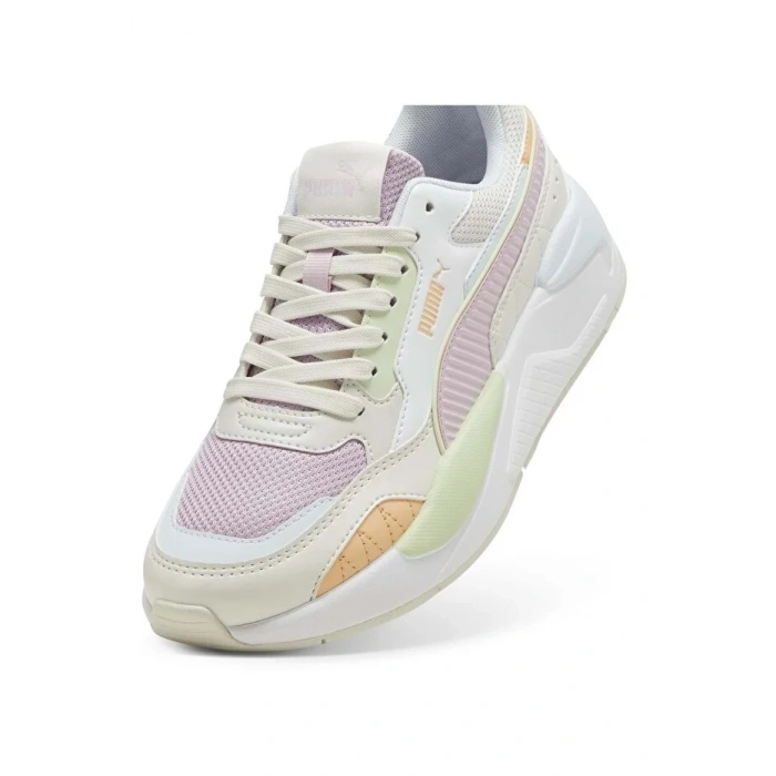 Puma X-Ray 2 Square Beyaz-Gri-Truncu-Lila