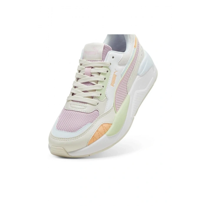Puma X-Ray 2 Square Beyaz-Gri-Truncu-Lila