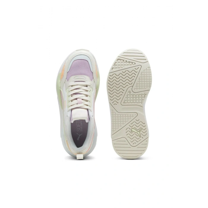 Puma X-Ray 2 Square Beyaz-Gri-Truncu-Lila