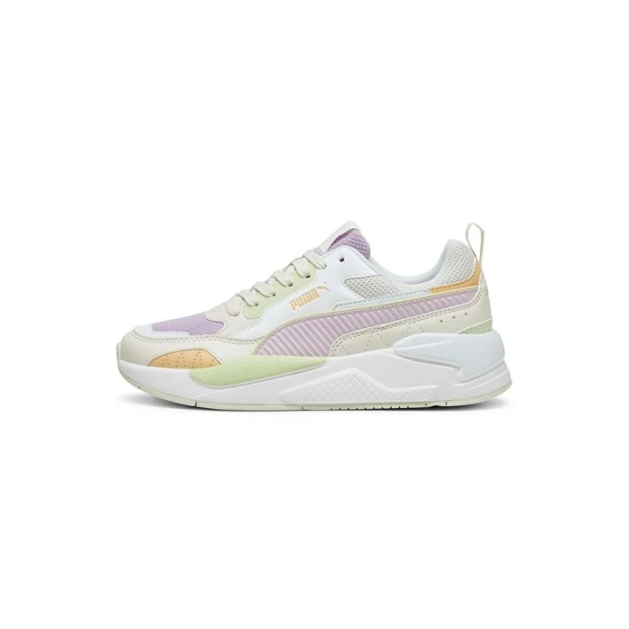 Puma X-Ray 2 Square Beyaz-Gri-Truncu-Lila
