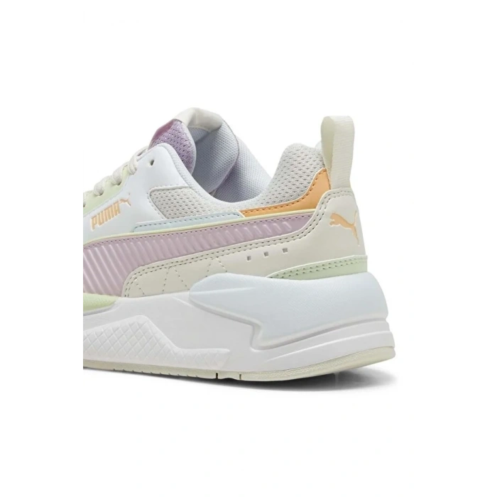 Puma X-Ray 2 Square Beyaz-Gri-Truncu-Lila
