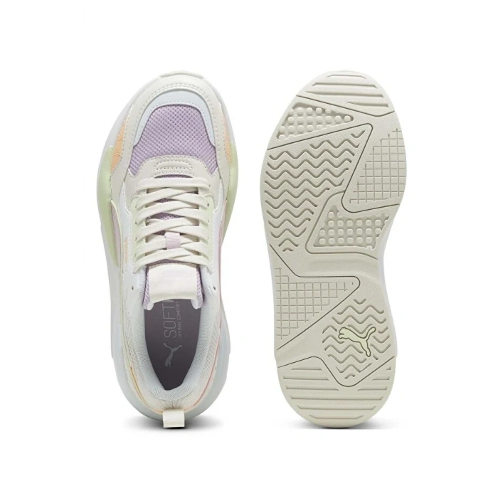 Puma X-Ray 2 Square Beyaz-Gri-Truncu-Lila