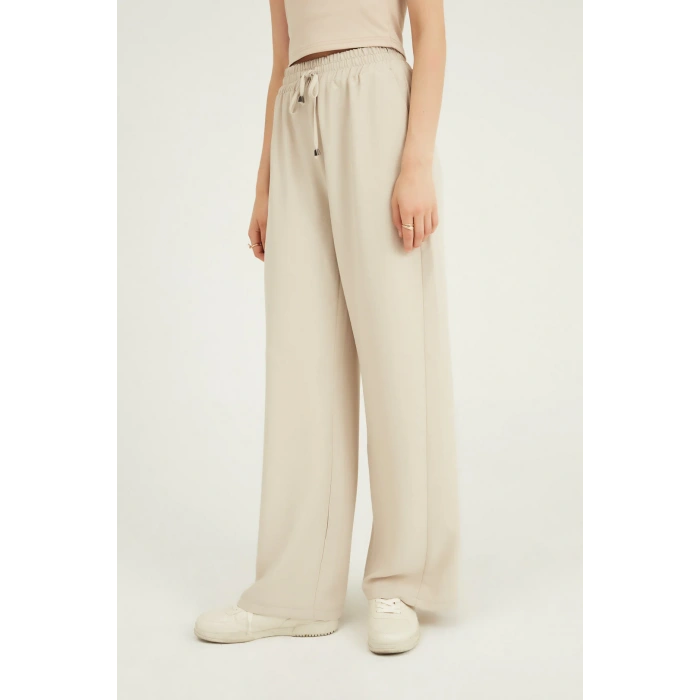 Quzu 21Y70858 Eşofman Alt Ekru