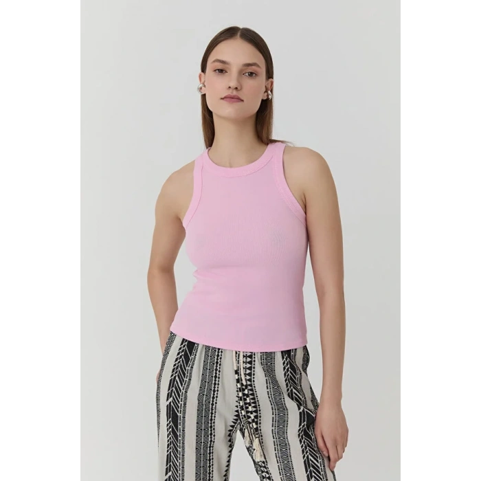 QUZU 24K60081 T-SHİRT PEMBE
